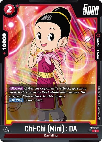 Chi-Chi (Mini) : DA, Starter Deck 6: Son Goku (Mini) FS06-09