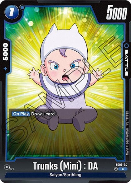 Trunks (Mini) : DA, Starter Deck 7: Vegeta (Mini) FS07-04