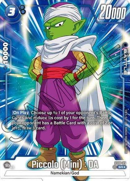 Piccolo (Mini) : DA (Bonus Pack Alternate Art), Starter Deck 7: Vegeta (Mini) FS07-05