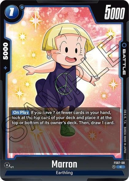 Marron, Starter Deck 7: Vegeta (Mini) FS07-08