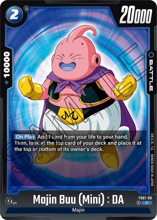 Majin Buu (Mini) : DA, Starter Deck 7: Vegeta (Mini) FS07-09