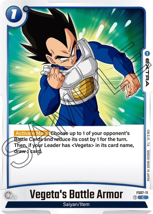 Vegeta's Battle Armor, Starter Deck 7: Vegeta (Mini) FS07-11
