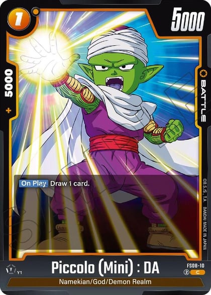 Piccolo (Mini) : DA, Starter Deck 8: Vegeta (Mini) Super Saiyan 3 FS08-10