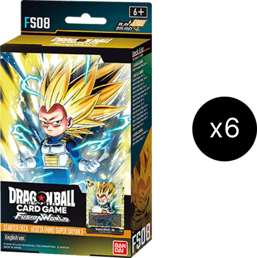 Starter Deck 8: Vegeta (Mini) Super Saiyan 3 Display, Starter Deck 8: Vegeta (Mini) Super Saiyan 3 P620105