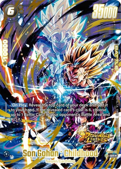 Son Gohan : Childhood (Bonus Pack Alternate Art), Starter Deck 9: Shallot FS09-10