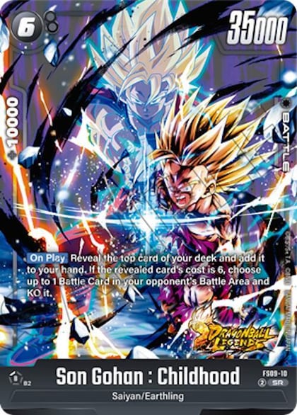 Son Gohan : Childhood, Starter Deck 9: Shallot FS09-10