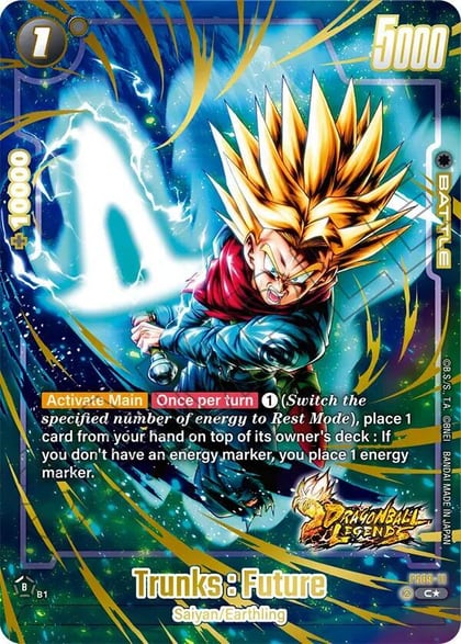 Trunks : Future (Bonus Pack Alternate Art), Starter Deck 9: Shallot FS09-11