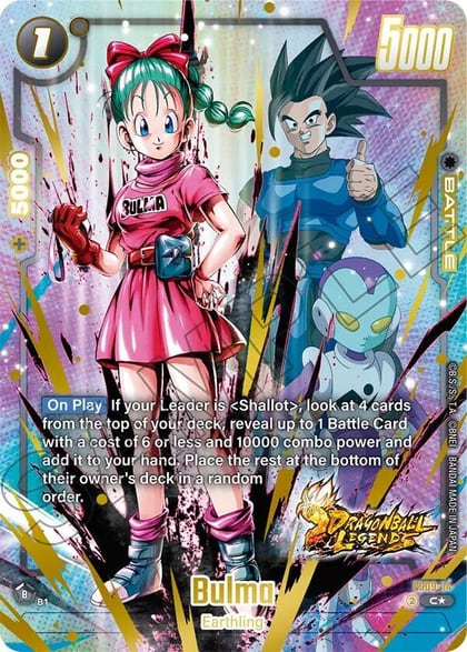 Bulma (Bonus Pack Alternate Art), Starter Deck 9: Shallot FS09-14