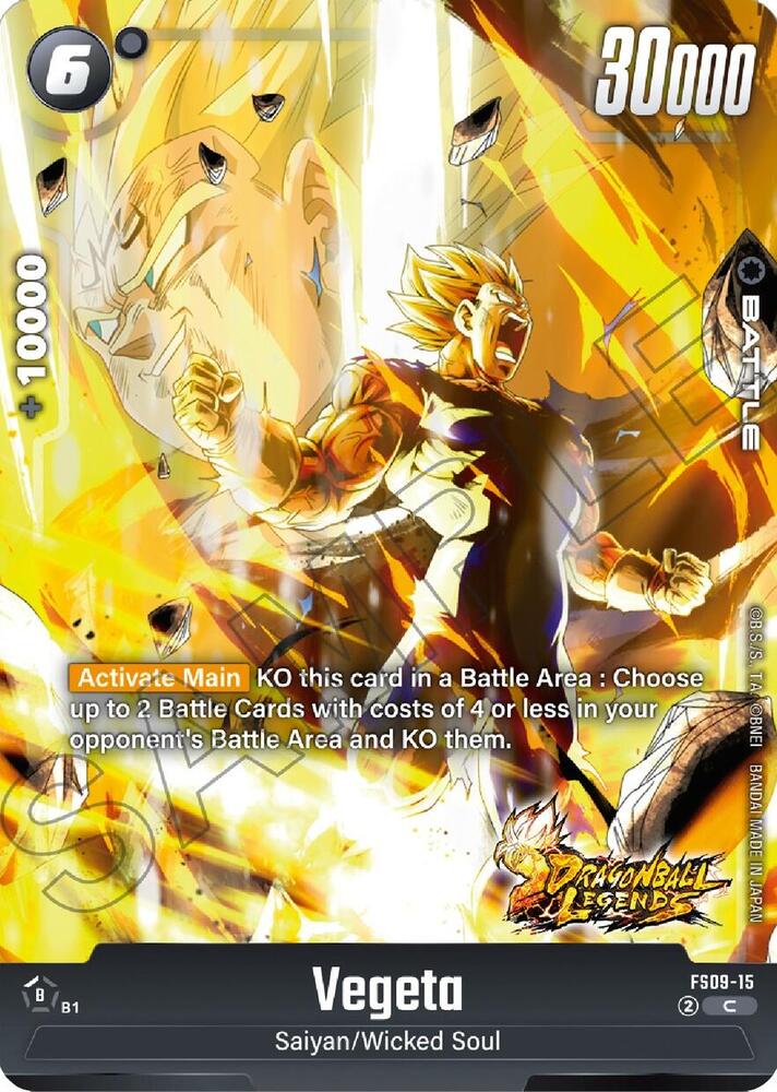 Vegeta, Starter Deck 9: Shallot FS09-15