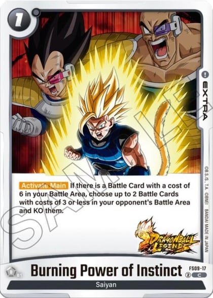 Burning Power of Instinct, Starter Deck 9: Shallot FS09-17