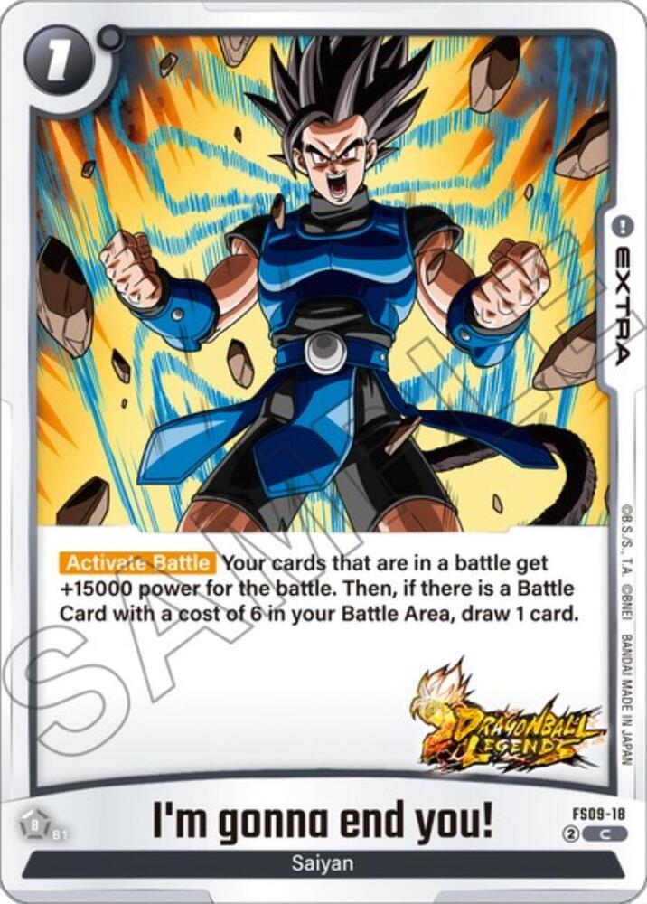 I'm gonna end you!, Starter Deck 9: Shallot FS09-18