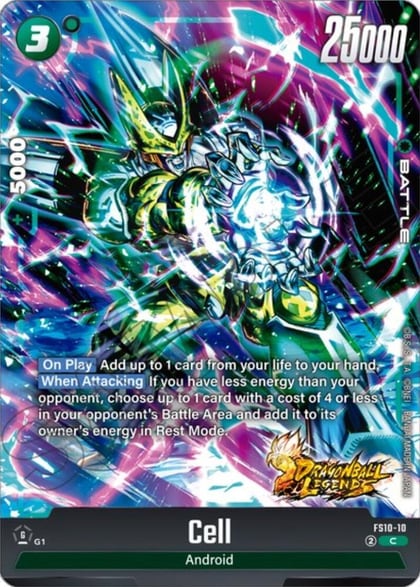 Cell, Starter Deck 10: Giblet FS10-10