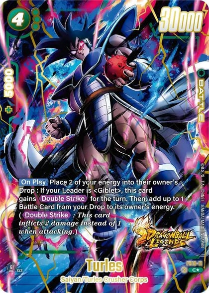 Turles (Bonus Pack Alternate Art), Starter Deck 10: Giblet FS10-11
