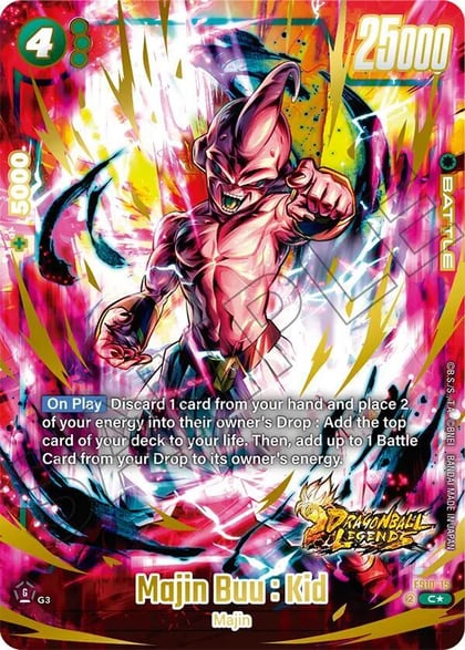 Majin Buu : Kid (Bonus Pack Alternate Art), Starter Deck 10: Giblet FS10-15