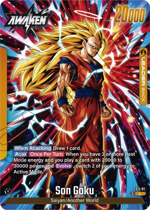 Son Goku - FS11-01, Starter Deck EX: The Phase of Evolution FS11-01