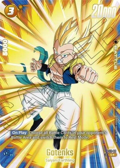 Gotenks - FS11-02 (Gold), Starter Deck EX: The Phase of Evolution FS11-02