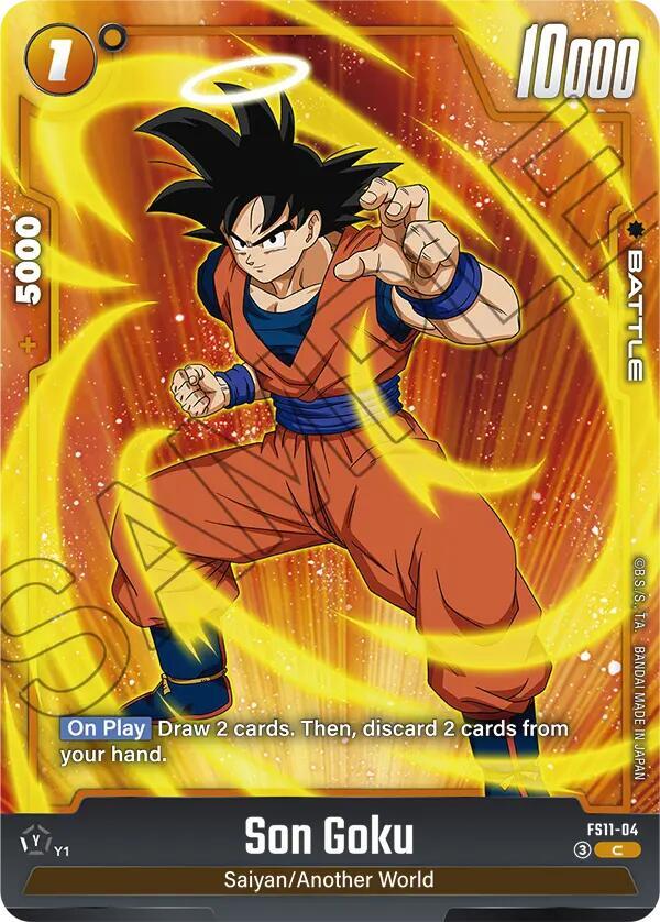 Son Goku - FS11-04, Starter Deck EX: The Phase of Evolution FS11-04