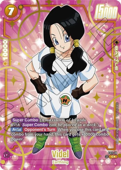 Videl (Gold), Starter Deck EX: The Phase of Evolution FS11-10