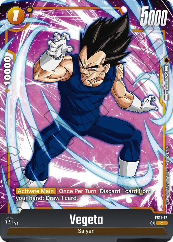 Vegeta - FS11-12, Starter Deck EX: The Phase of Evolution FS11-12