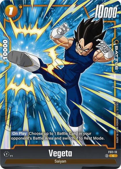 Vegeta - FS11-13, Starter Deck EX: The Phase of Evolution FS11-13