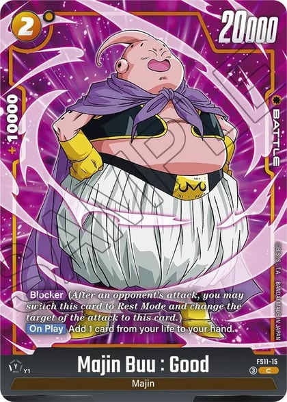 Majin Buu : Good, Starter Deck EX: The Phase of Evolution FS11-15