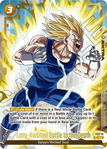 Long-Awaited Battle to the Death (Gold), Starter Deck EX: The Phase of Evolution FS11-18