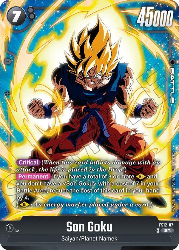 Son Goku - FS12-07, Starter Deck EX: The Beat of Ki FS12-07