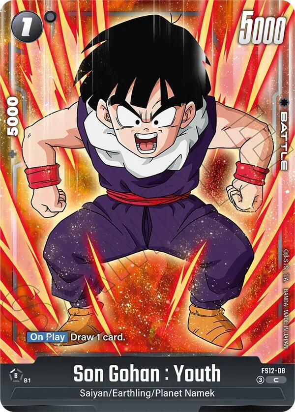 Son Gohan : Youth - FS12-08, Starter Deck EX: The Beat of Ki FS12-08