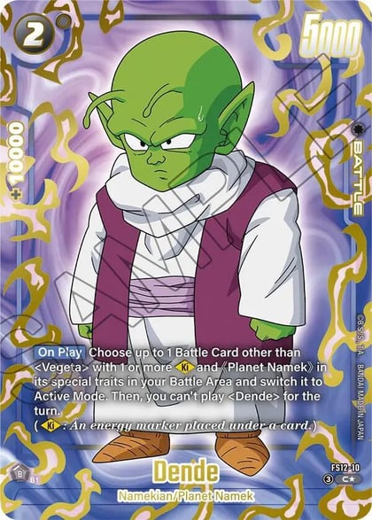 Dende (Gold), Starter Deck EX: The Beat of Ki FS12-10