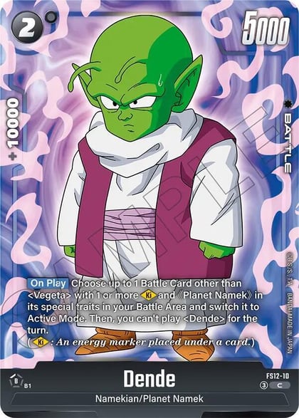 Dende, Starter Deck EX: The Beat of Ki FS12-10