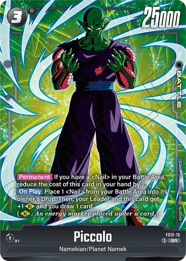 Piccolo - FS12-13, Starter Deck EX: The Beat of Ki FS12-13