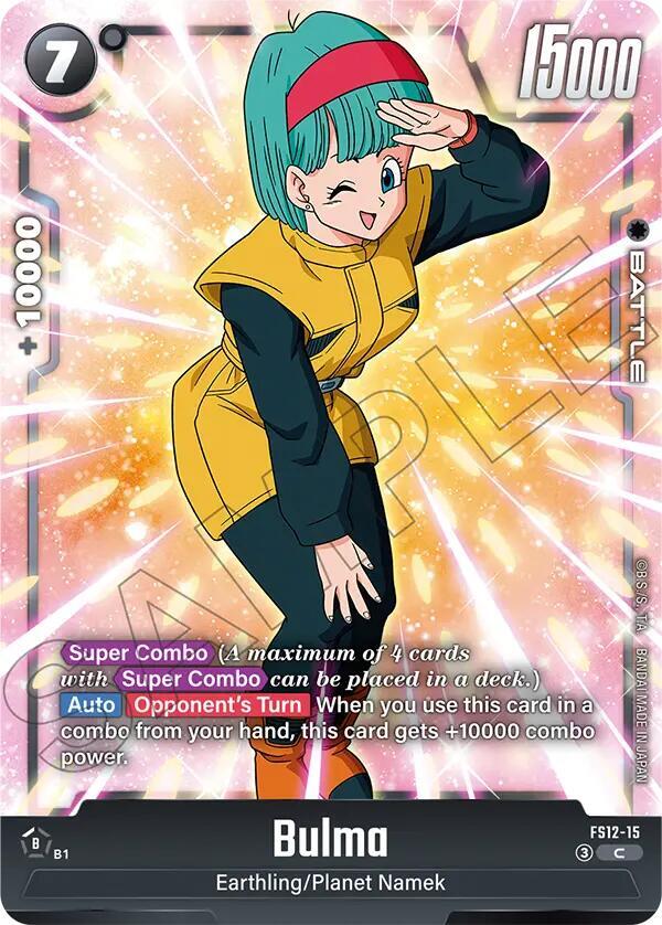 Bulma - FS12-15, Starter Deck EX: The Beat of Ki FS12-15