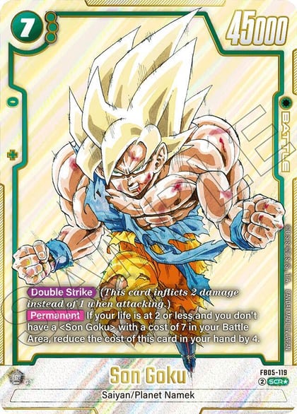 Son Goku - FB05-119, Manga Booster 01 FB05-119