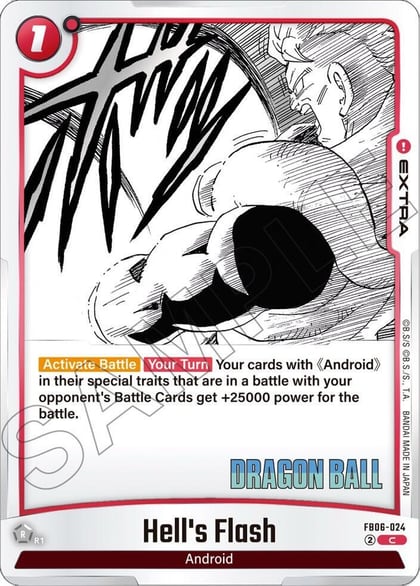 Hell's Flash, Manga Booster 01 FB06-24