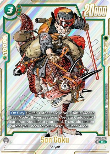 Son Goku - SB01-023 (Alternate Art), Manga Booster 01 SB01-023