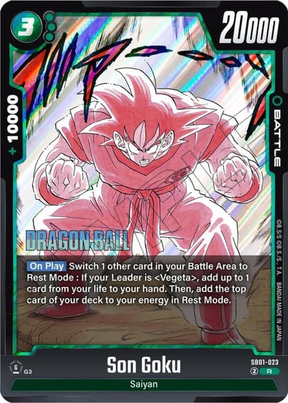 Son Goku - SB01-023, Manga Booster 01 SB01-023