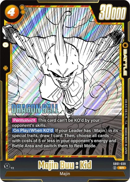 Majin Buu : Kid - SB01-039, Manga Booster 01 SB01-039