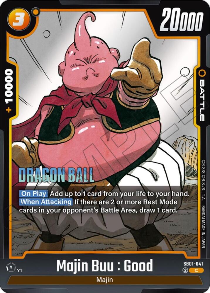 Majin Buu : Good - SB01-041, Manga Booster 01 SB01-041