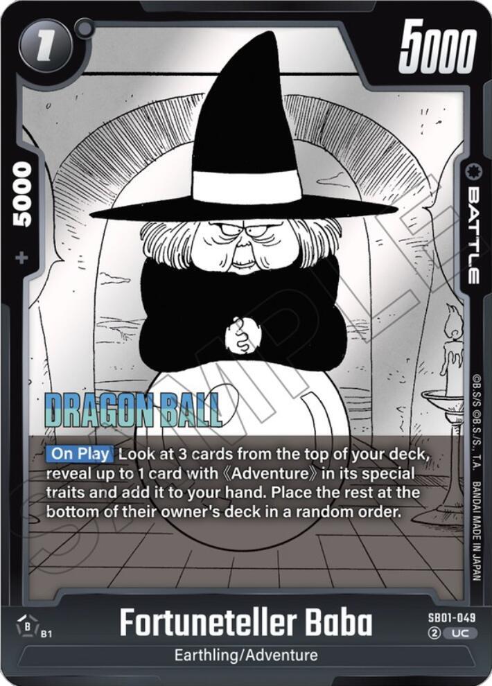 Fortuneteller Baba, Manga Booster 01 SB01-049