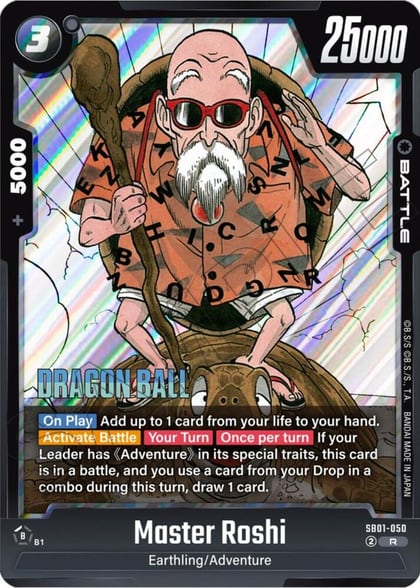Master Roshi, Manga Booster 01 SB01-050