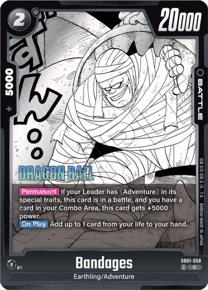 Bandages, Manga Booster 01 SB01-058