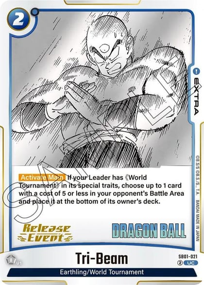 Tri-Beam, Manga Booster 01 Release Event Cards SB01-021