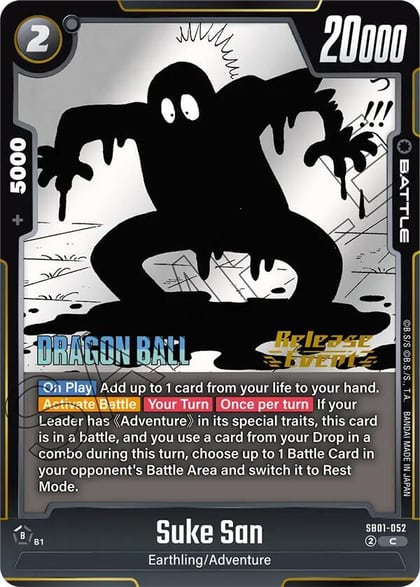Suke San, Manga Booster 01 Release Event Cards SB01-052