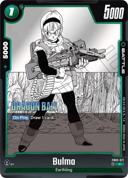 Bulma - FB03-071, Manga Booster 02 FB03-071
