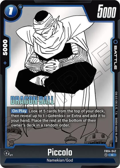 Piccolo - FB04-042, Manga Booster 02 FB04-042