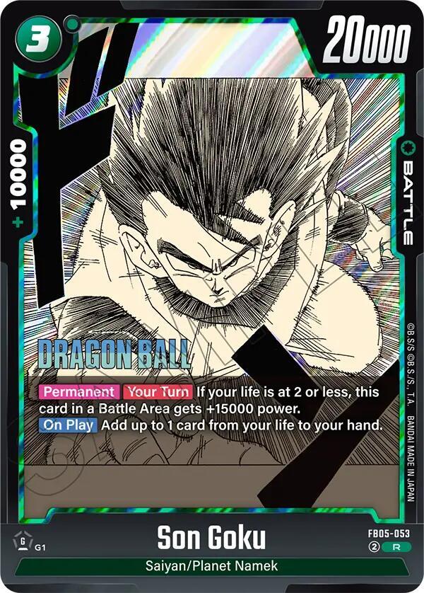 Son Goku - FB05-053, Manga Booster 02 FB05-053
