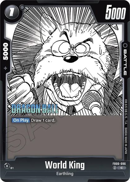 World King, Manga Booster 02 FB06-096