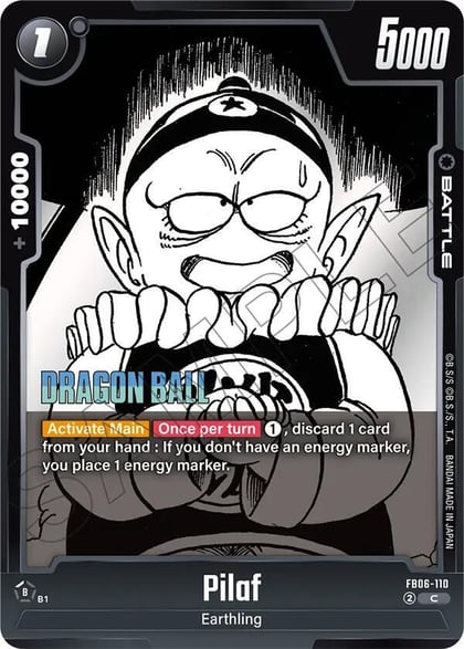 Pilaf, Manga Booster 02 FB06-110