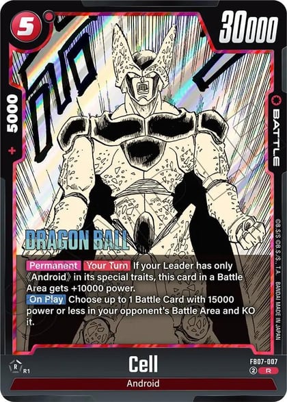 Cell, Manga Booster 02 FB07-007