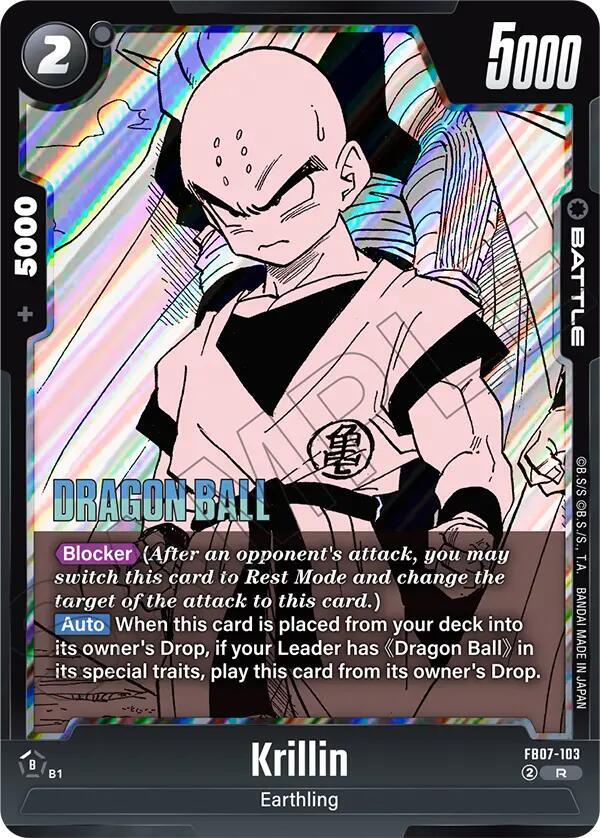 Krillin - FB07-103, Manga Booster 02 FB07-103